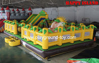 Melhor Castelo inflável do leão-de-chácara das grandes crianças do PVC, cidade inflável RQL-00205 do divertimento da flor das crianças para venda