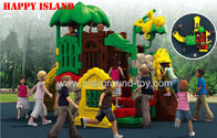 Melhor O quintal das crianças brinca a estrutura exterior do jogo do campo de jogos plástico do quintal para venda