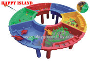 Melhor O campo de jogos exterior dos brinquedos das crianças caçoa brinquedos para brinquedos plásticos da tabela de água da areia da mobília de escola para venda
