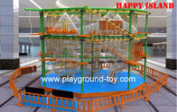 Melhor Equipamento de madeira plástico do campo de jogos da aventura para crianças Trainning dos jardins para venda
