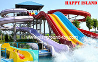 Melhor Parque de diversões grande da água da corrediça de água da fibra de vidro para o parque de diversões para venda