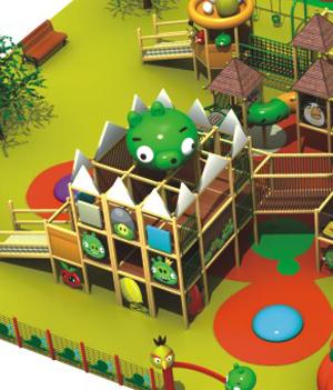 Equipamento interno residencial do campo de jogos das crianças de KFC com padrão da UE