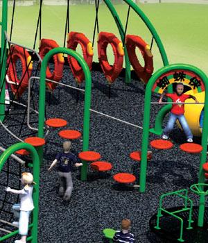 Crianças exteriores do padrão europeu do CE que escalam o equipamento para o parque de diversões