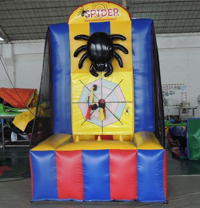 A aranha animal caçoa o leão-de-chácara inflável que salta para as crianças RQL-00601