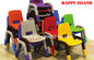 A mobília da sala de aula da primeira infância caçoa do quadro plástico da tubulação da cadeira o material plástico dos PP fornecedor 