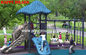 barato  O balanço exterior das crianças de LLDPE ajusta grupos de madeira do balanço das crianças para o parque de diversões RKQ-5156A