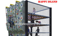 Crianças exteriores verticais que escalam o equipamento, quadros de escalada das crianças para sua competição para venda