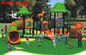Equipamento do campo de jogos das crianças, azul vermelho da máquina do entretenimento do parque fornecedor 